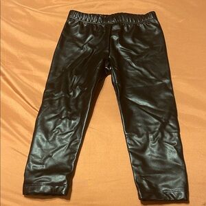 GAP Shiny Black Kids Leggings